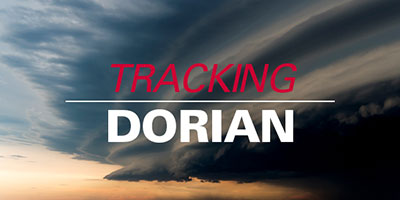 tracking hurricane Dorian