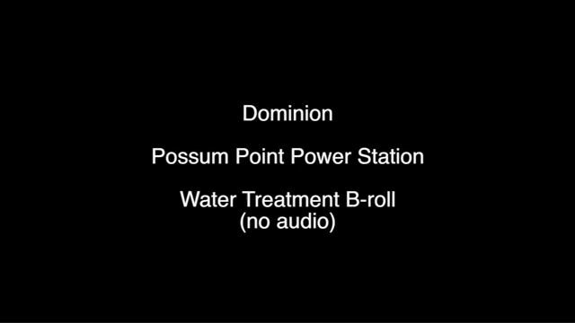 Water Treatment at Possum Point Power Station
