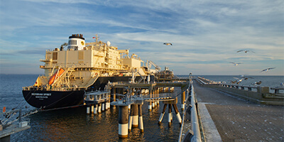 Dominion Energy's Cove Point LNG Terminal loaded its 100th commercial ship this week.